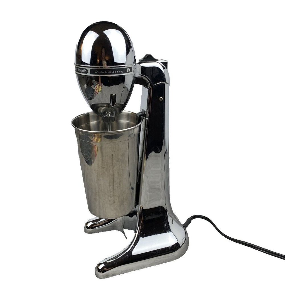 Hamilton Beach Chrome Stainless Retro Drink Mixer - Silver
